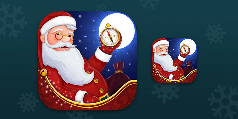 Santa Tracker app icon