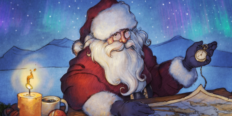 Santa Illustration